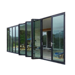 aluminium bi fold window and doors folding doors for bathrooms on China WDMA