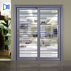 aluminum doors sliding interior glass kitchen sliding door with fixed panel on China WDMA