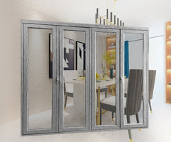 aluminum folding door outdoor sliding folding door price on China WDMA