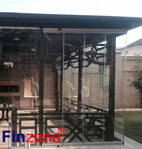 Frameless Folding Glass Doors