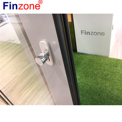 aluminum thermal break door aluminum slide shop front door white aluminum balconi door on China WDMA