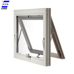 aluminum white french casement window windows with automatic opener mosquito net built in blinds price on China WDMA