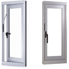 aluminum window manufacturer aluminium double glass swing window on China WDMA