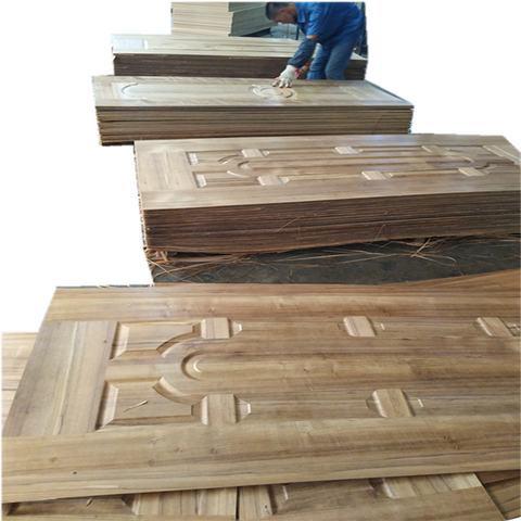 custom size HDF MDF wood door skin on China WDMA