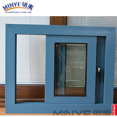 custom size for toilets aluminum profile roller bearing living room sliding window on China WDMA