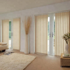 elegant center open vertical blinds for bifold door on China WDMA