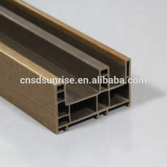 extruded upvc profiles material upvc window profile frame with different thickness on China WDMA