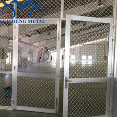 guangzhou modern aluminum mesh screen window security grill amplimesh on China WDMA