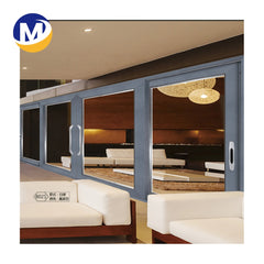 high quality Profile French Picture Aluminum alloy frame double glass casement Window And Door on China WDMA