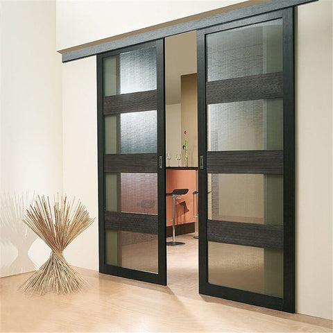 interior Aluminum glass sliding patio door with opening window designs on China WDMA