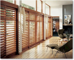 louvers horizontal roller aluminum shutters from indoor installment on China WDMA