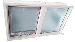 low energy consumption vinyl clad upvc sliding plastic slider steel casement window windows and doors louver on China WDMA