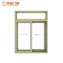 low price restaurant security exterior aluminum corner manual glass sliding door on China WDMA