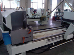 machines for making upvc windows / double head cutting saw machine on China WDMA