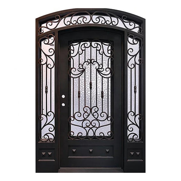 Single Iron Doors