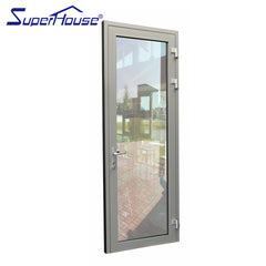 residential custom exterior tempered glass french patio doors design on China WDMA