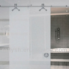 smooth gliding sliding glass shower door fitting on China WDMA