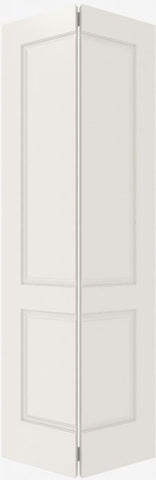 WDMA 12x80 Door (1ft by 6ft8in) Interior Swing Smooth 2010 MDF 2 Panel Single Door 1