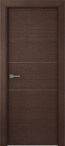 WDMA 18x80 Door (1ft6in by 6ft8in) Interior Barn Wenge Prefinished Maya Lock Rail Modern Single Door 1