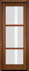 WDMA 18x80 Door (1ft6in by 6ft8in) Interior Swing Mahogany 3 Lite Windermere Shaker Exterior or Single Door 5