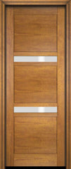 WDMA 18x80 Door (1ft6in by 6ft8in) Exterior Swing Mahogany 132 Windermere Shaker or Interior Single Door 1