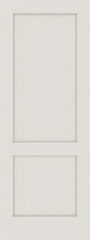 WDMA 18x96 Door (1ft6in by 8ft) Interior Swing Smooth 96in Primed 2 Panel Shaker Single Door|1-3/4in Thick 1