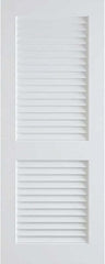 WDMA 24x96 Door (2ft by 8ft) Interior Swing Pine 96in Primed Plantation Louvers Single Door | 784 1