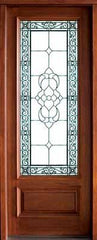 WDMA 34x78 Door (2ft10in by 6ft6in) Exterior Mahogany Lake Norman Single Wakefield 1