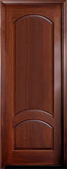 WDMA 36x108 Door (3ft by 9ft) Exterior Mahogany Aberdeen Solid Panel Impact Single Door 1