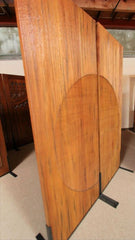 WDMA 36x84 Door (3ft by 7ft) Exterior Mahogany Japanese Style Hand Carved Single Door Right 3