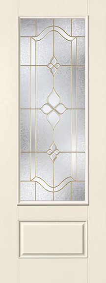 WDMA 36x96 Door (3ft by 8ft) Exterior Smooth Fiberglass Impact Door 8ft 3/4 Lite Concorde 1