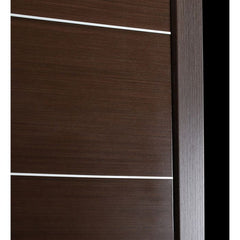 WDMA 48x80 Door (4ft by 6ft8in) Interior Swing Wenge Prefinished Maya 4P Modern Double Door 3