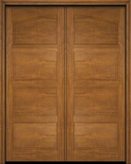 WDMA 72x96 Door (6ft by 8ft) Interior Swing Mahogany Arch Top 4 Panel Transitional Exterior or Double Door 2