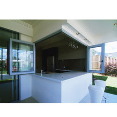 WDMA aluminium bi-folding window Aluminum Folding Window 