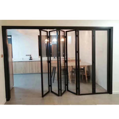 China WDMA bedroom folding door Aluminum Folding Doors 