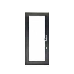 China WDMA Aluminium Interior Frosted Tempered Glass Interior Swing Door For Bathroom Entry Design Price India