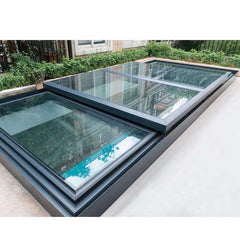 WDMA roof window balcony Aluminum Skylight Window 