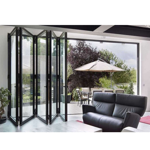 China WDMA aluminum folding door Aluminum Folding Doors 