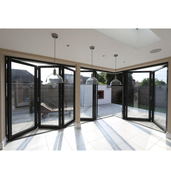 WDMA Australian Standards Durable Low-E Double Glazed Aluminium Bifold Door