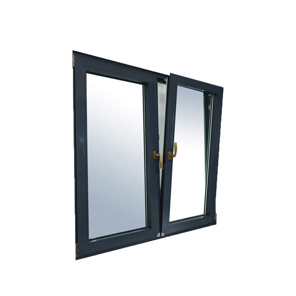 WDMA Burglar Proof Sound Proof Casement Aluminum Tilt Turn Window Factory Supplied