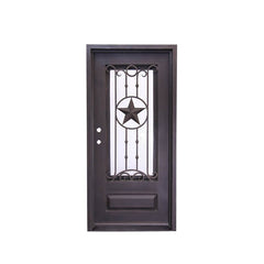 WDMA China Low Prices Exterior wrought iron gates Designed