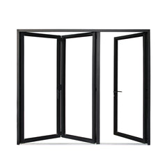 China WDMA aluminium accordion bifold door