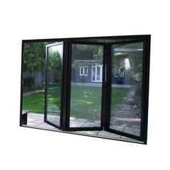 China WDMA terrace door accordion Aluminum Folding Doors 