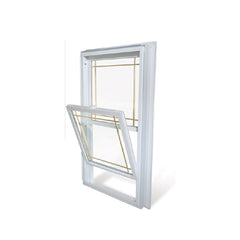 China WDMA Vertical sliding aluminum window Aluminum Single Hung Window 