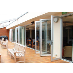 WDMA sliding folding doors Aluminum Folding Doors 