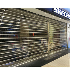 WDMA Acrylic Polycarbonate Transparent Roller Shutter Door