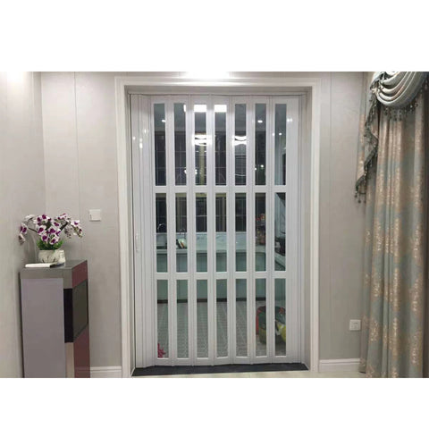 China WDMA interior folding door Aluminum Folding Doors 