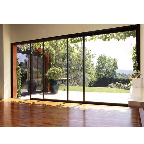 China WDMA large aluminium sliding door Aluminum Sliding Doors 