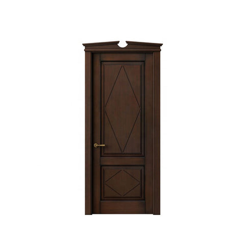 China WDMA Semi Solid Wooden Door