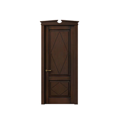 China WDMA Oval Arc Shape White Lacquer Security Mdf Solid Wood Interior And Outdoor Pivot Door Mouldings